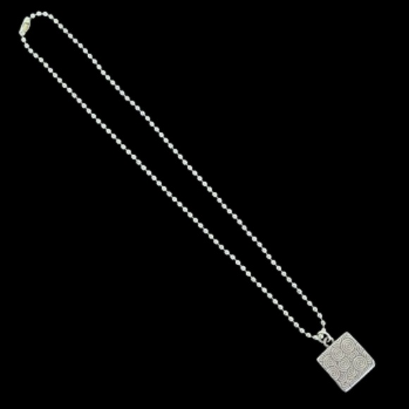 Boho Silver Poppy Pendant Necklace/Choker 💎Host Pick💎 - Picture 6 of 7